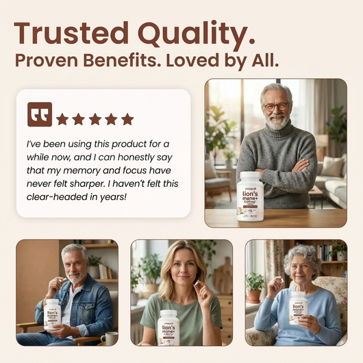 Lion's Mane and L-ergothioneine — Memory & Recall Support Capsules